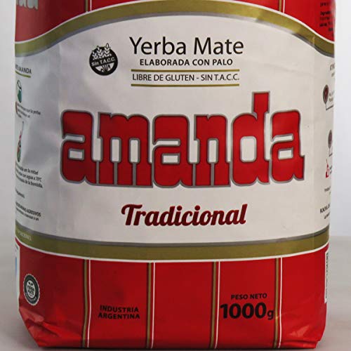 Amanda Yerba Mate Tradicional 2.2 Lbs- Loose Leaf Tea - South Am Amanda Yerba Mate Tradicional 2.2 Lbs- Loose Leaf Tea - South Am