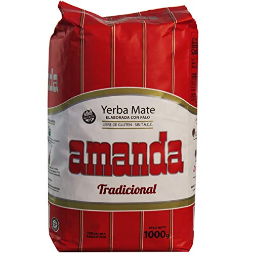 Amanda Yerba Mate Tradicional 2.2 Lbs- Loose Leaf Tea - South Am Amanda Yerba Mate Tradicional 2.2 Lbs- Loose Leaf Tea - South Am