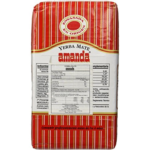 Yerba Mate Amanda 1 Kg - 2.2 Lb - Argentina