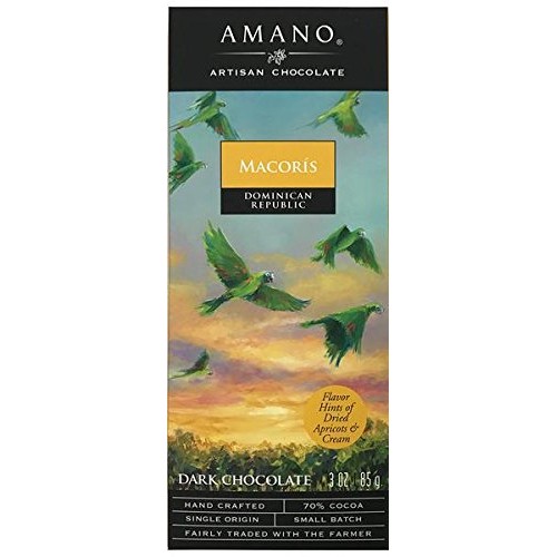 Amano Chocolate Macoris Dominican Republic Dark Chocolate Gourme