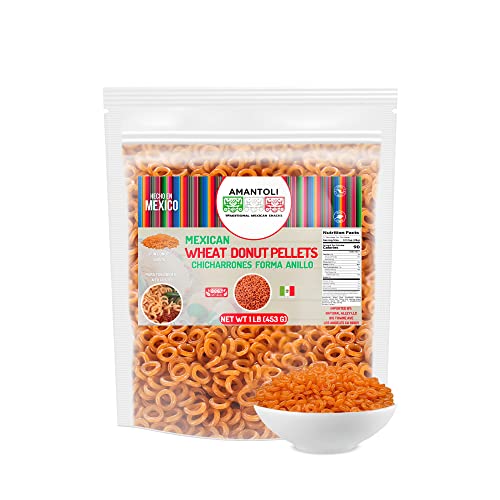Amantoli - Mexican Duritos Churritos Wheat Donut Pellets |1Lb 4...