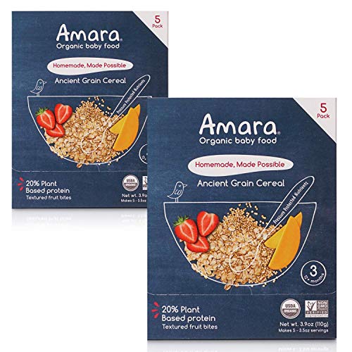 Amara Organic Baby Food | Ancient Grain | Homemade Made Possible