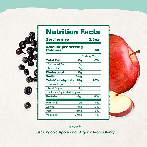 Amara Organic Baby Food | Applesauce &Amp; Maqui Berry | Homemade Ma