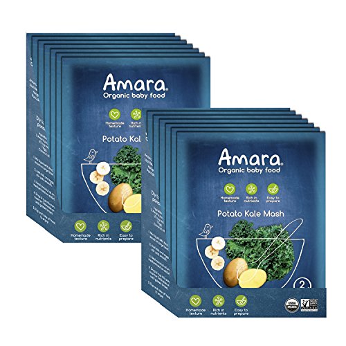 Amara Organic Baby Food | Potato Kale Mash | Homemade Made Possi