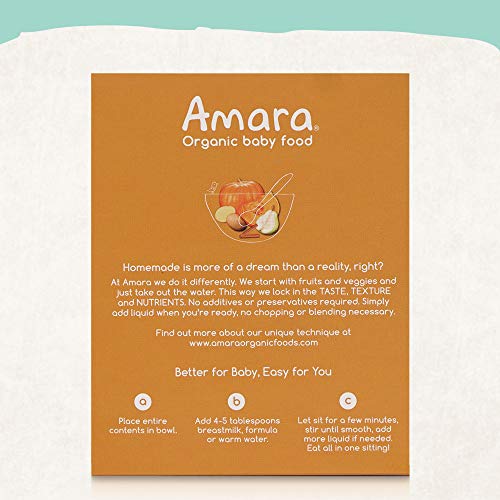 Amara Organic Baby Food | Pumpkin Pear | Homemade Made Possible