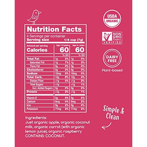 Amara Smoothie Melts - Carrot Raspberry - Baby Snacks Made With ...