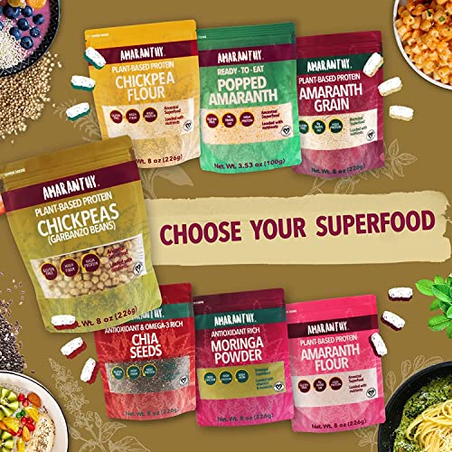 Amaranthy Chickpeas Garbanzo Beans - High Protein - High Fiber -...