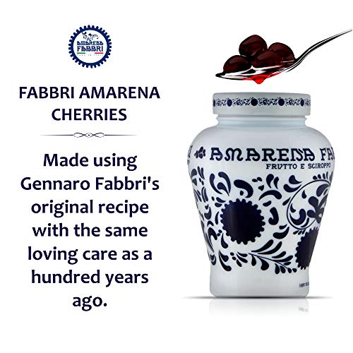 Fabbri Amarena Cherries From Italy Candied In Rich Amarena Syrup