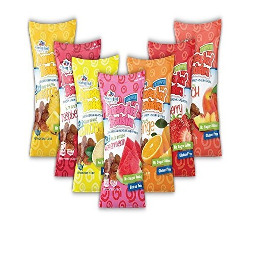 Amazin Raisin Flavor Infused Raisins Variety Pack 14 Count