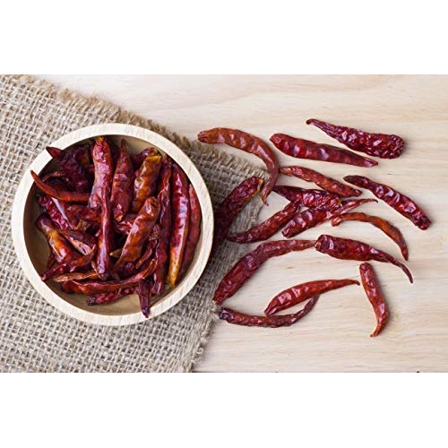Chile De Arbol 5Oz - Dried Whole Red Chili Peppers, Premium All