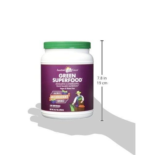 Amazing Grass Green Superfood Antioxidant: Organic Plant Based A