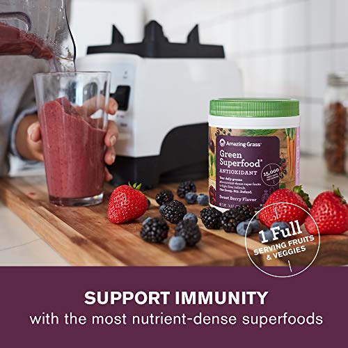 Amazing Grass Green Superfood Antioxidant: Organic Plant Based A