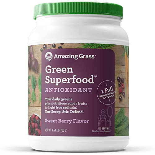 Amazing Grass Green Superfood Antioxidant: Organic Plant Based A