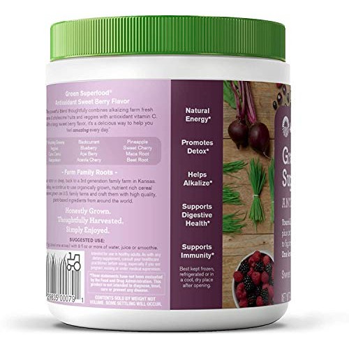 Amazing Grass Green Superfood Antioxidant: Super Greens Powder W