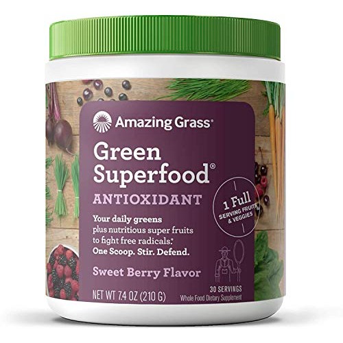 Amazing Grass Green Superfood Antioxidant: Super Greens Powder W