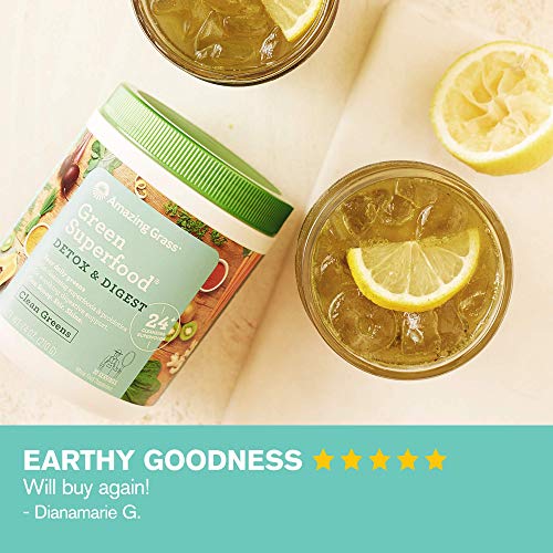 Amazing Grass Green Superfood Detox &Amp; Digest: Cleanse With Super