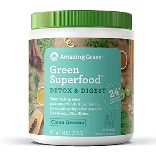 Amazing Grass Green Superfood Detox &Amp; Digest: Cleanse With Super