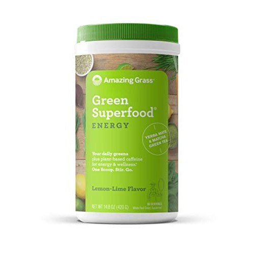 Amazing Grass Green Superfood Energy: Super Greens Powder &Amp; Plan