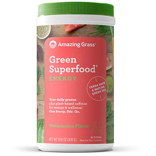 Amazing Grass Green Superfood Energy: Super Greens Powder &Amp; Plan