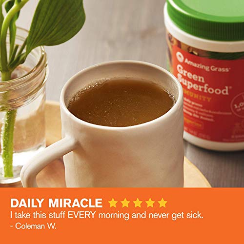 Amazing Grass Green Superfood Immunity: Super Greens Powder With