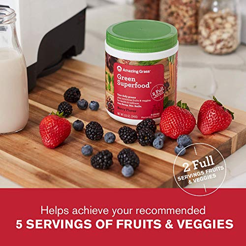 Amazing Grass Green Superfood: Super Greens Powder With Spirulin