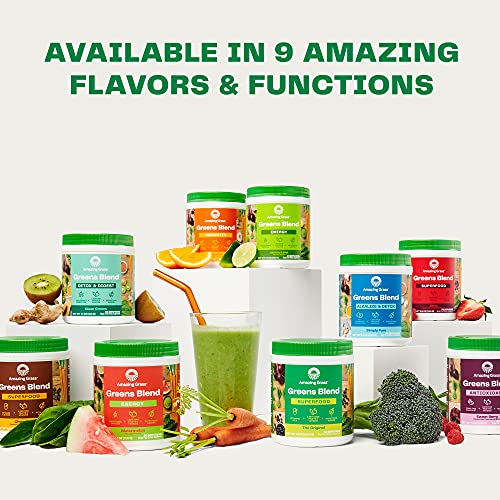 Amazing Grass Green Superfood: Super Greens Powder With Spirulin Amazing Grass Green Superfood: Super Greens Powder With Spirulin