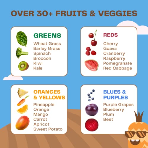 Amazing Grass Kidz Superfood: Organic Greens, Fruits, Veggies &Amp;