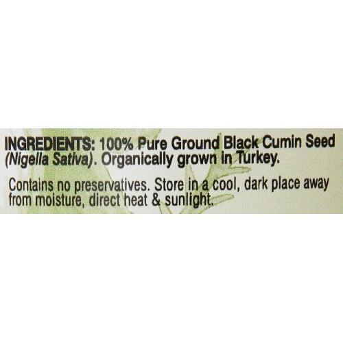 Amazing Herbs Black Seed Ground Seed, 16 Ounce
