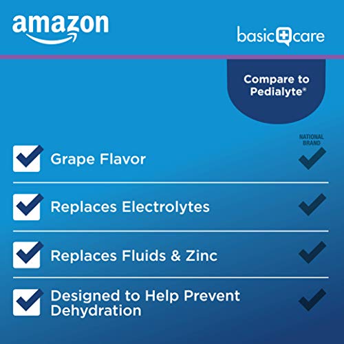 Amazon Basic Care Electrolyte Solution, Replaces Electrolytes, F
