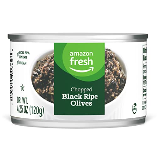 Amazon Fresh - Chopped Black Olives, 4.25oz