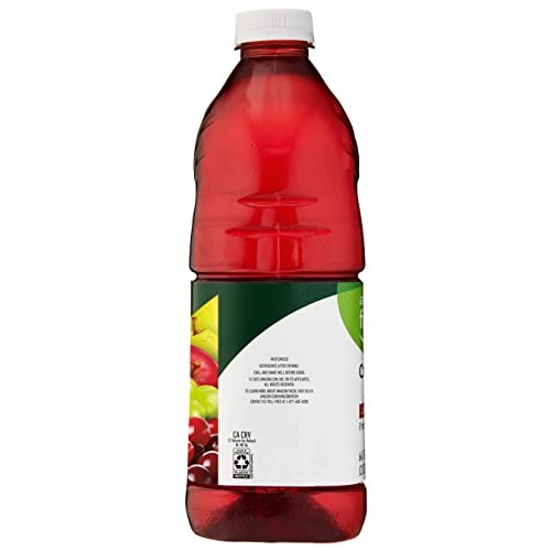 Amazon Fresh, Cranberry Blend Juice from Concentrate, 64 Fl Oz B...