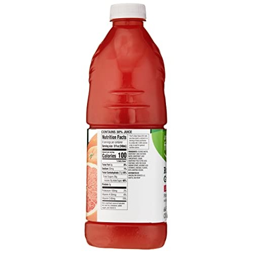 Amazon Fresh, Ruby Red Grapefruit Juice from Concentrate, 64 Fl ...