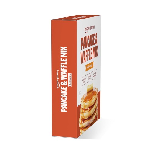 Amazon Grocery, Buttermilk Pancake and Waffle Mix, 32 oz