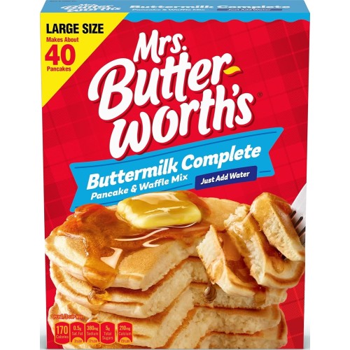 Mrs. Butterworth's Complete Buttermilk Pancake and Waffle Mix, 32 oz