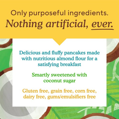 Simple Mills Almond Flour Pancake and Waffle Mix, Original, 1pk, 10.7oz