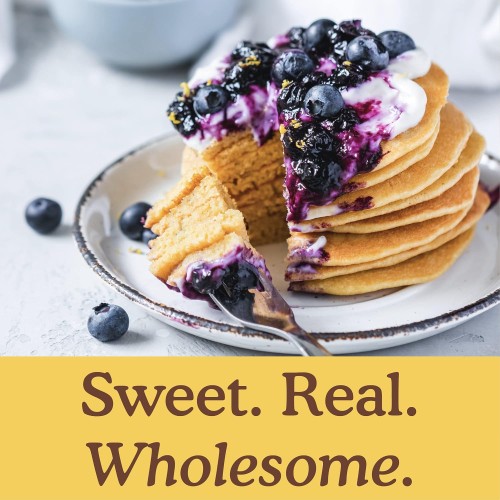 Simple Mills Almond Flour Pancake and Waffle Mix, Original, 1pk, 10.7oz