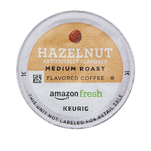 Amazonfresh 80 Ct. K-Cups, Hazelnut Flavored Medium Roast, Keuri