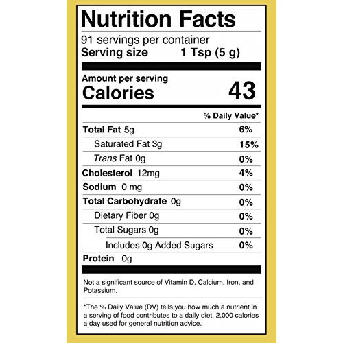 Ghee - Clarified Butter 16 Oz