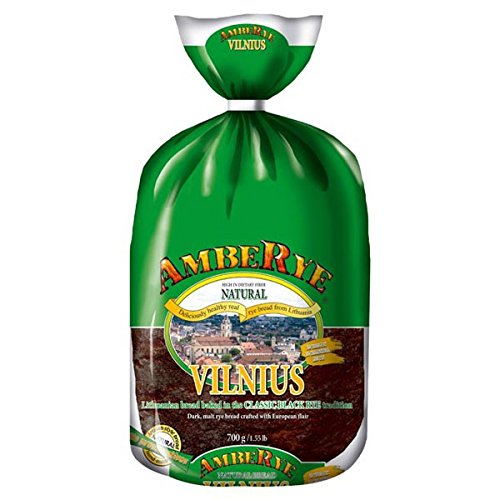 AmbeRye Vilnius Classic Black Rye Bread - All Natural Whole Grai...