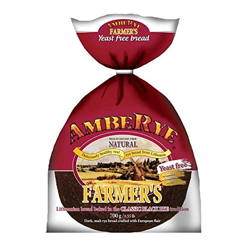 Lithuanian Amberye Yeast Free Farmers Bread - All Natural Whole