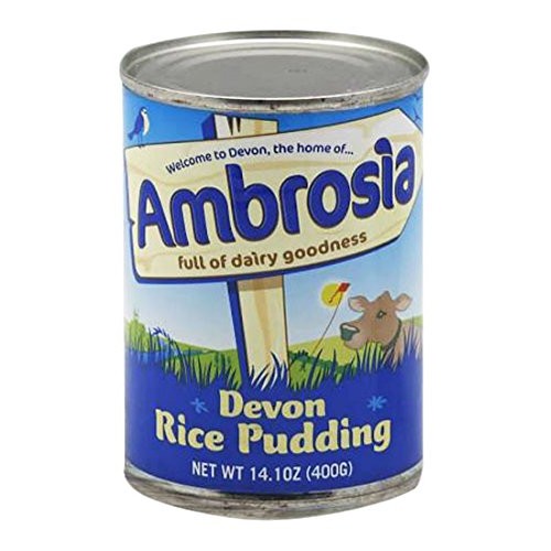 Ambrosia Devon Rice Pudding, 14.1-Ounce Can Pack Of 4