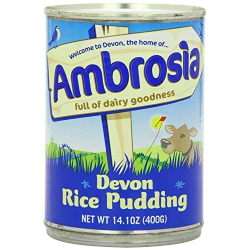 Ambrosia Devon Rice Pudding, 14.1 Ounce Cans Pack Of 12