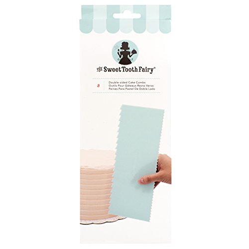 American Crafts 341972 3 Piece Combs Sweet Tooth Fairy Cake Deco