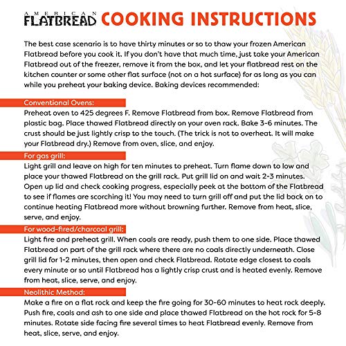 American Flatbread Meat Topped Uncured Pepperoni And Bacon Pizza