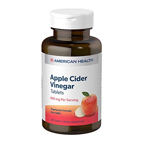 American Health Apple Cider Vinegar Tablets - Balanced Diet And