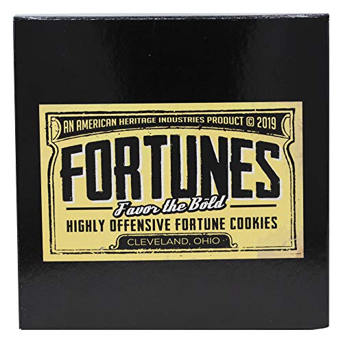 Fortunes Favor The Bold- 19 Pack Of Offensive Fortune Cookies 1S