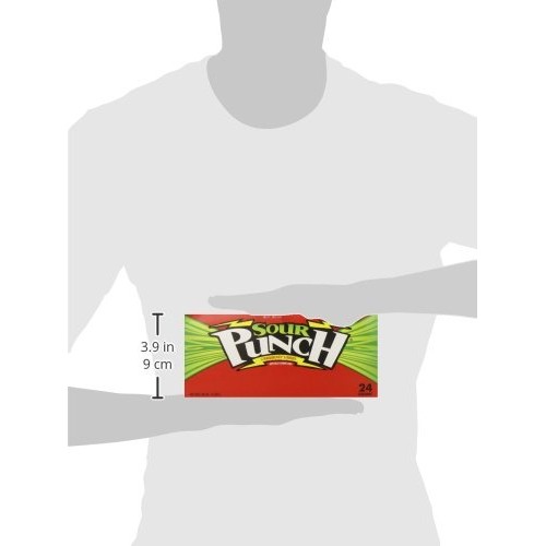 Sour Punch Strawberry Sour Straws 2Oz Tray Pack Of 24