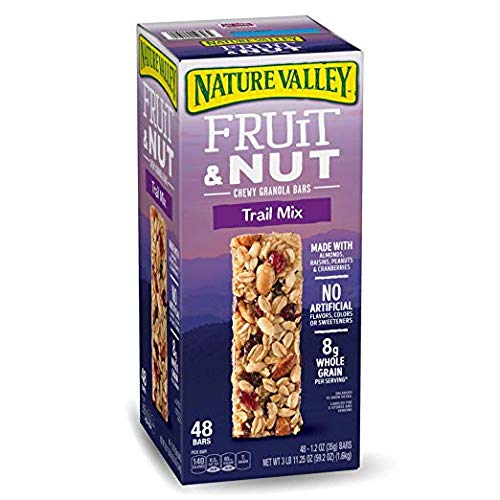 Nature Valley Fruit &Amp; Nut Chewy Trail Mix Granola Bars 48 Ct.