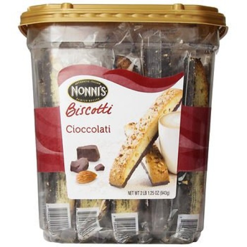 Nonnis Cioccolati Biscotti, 25 Ct.