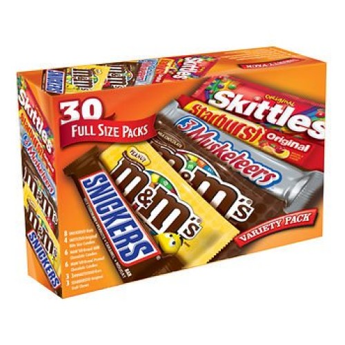 Mars Variety Pack, 30 Ct.